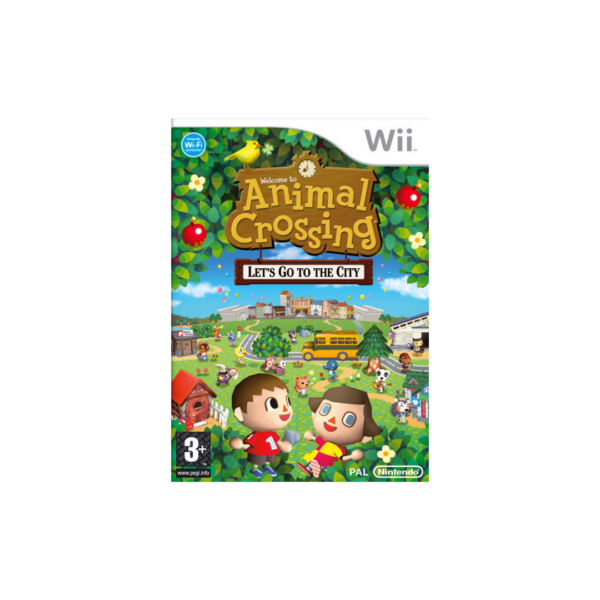 Wii Animal Crossing Let's Go to the City
