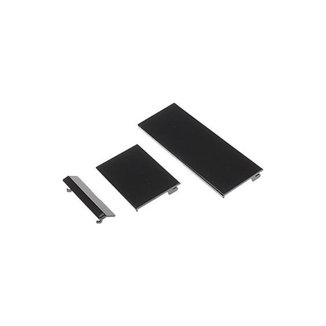 Wii voorkant- en zijkantkleppen – Zwart