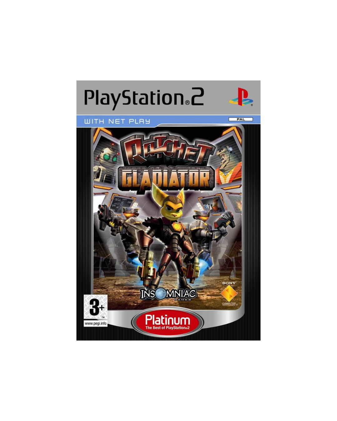 PS2 Ratchet: Gladiator - Platinum