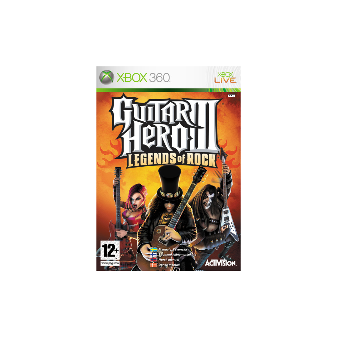 Xbox 360 Guitar Hero 3: Legends of Rock