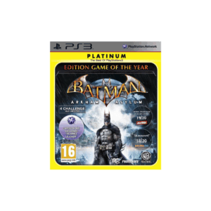 PS3 Batman: Arkham Asylum - Game of The Year Edition