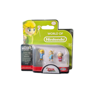 World of Nintendo Zelda Microland Figures - Link/Makar/Bokoblin